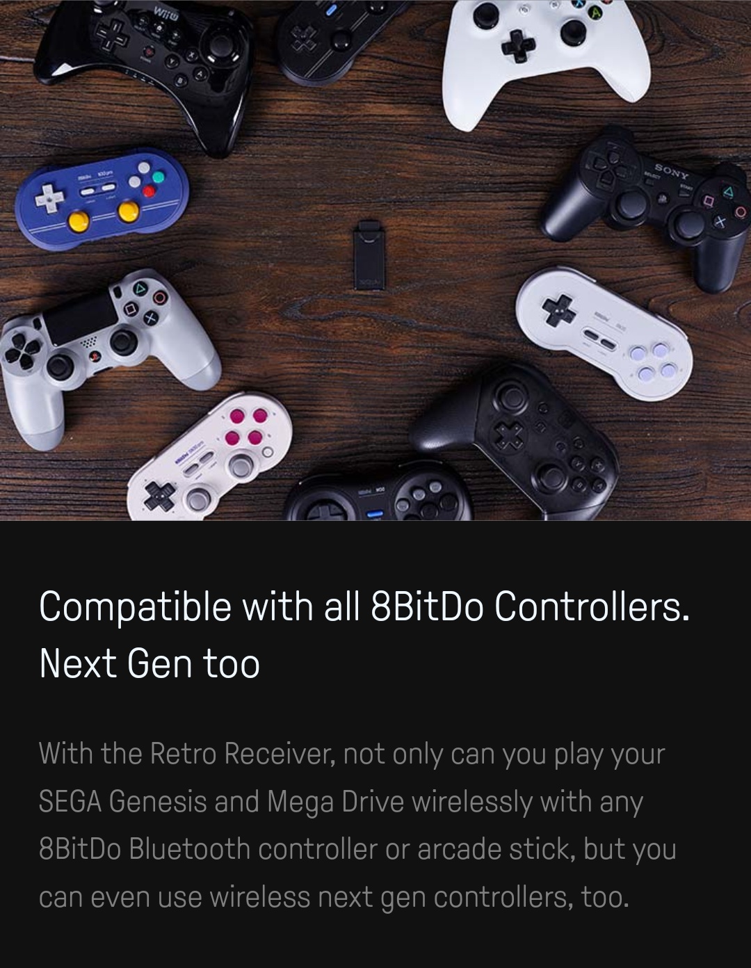 8Bitdo M30 Receiver Belchine 2