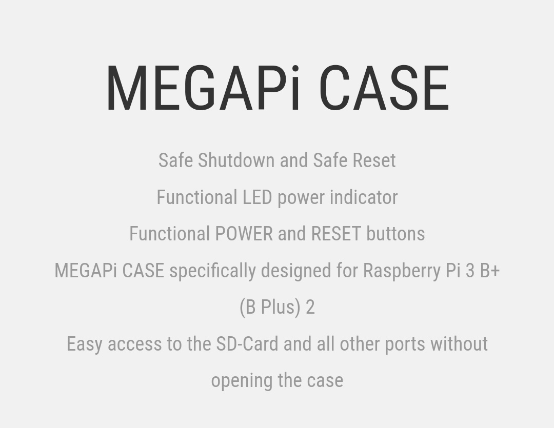 Retroflag MegaPi Case Belchine 1