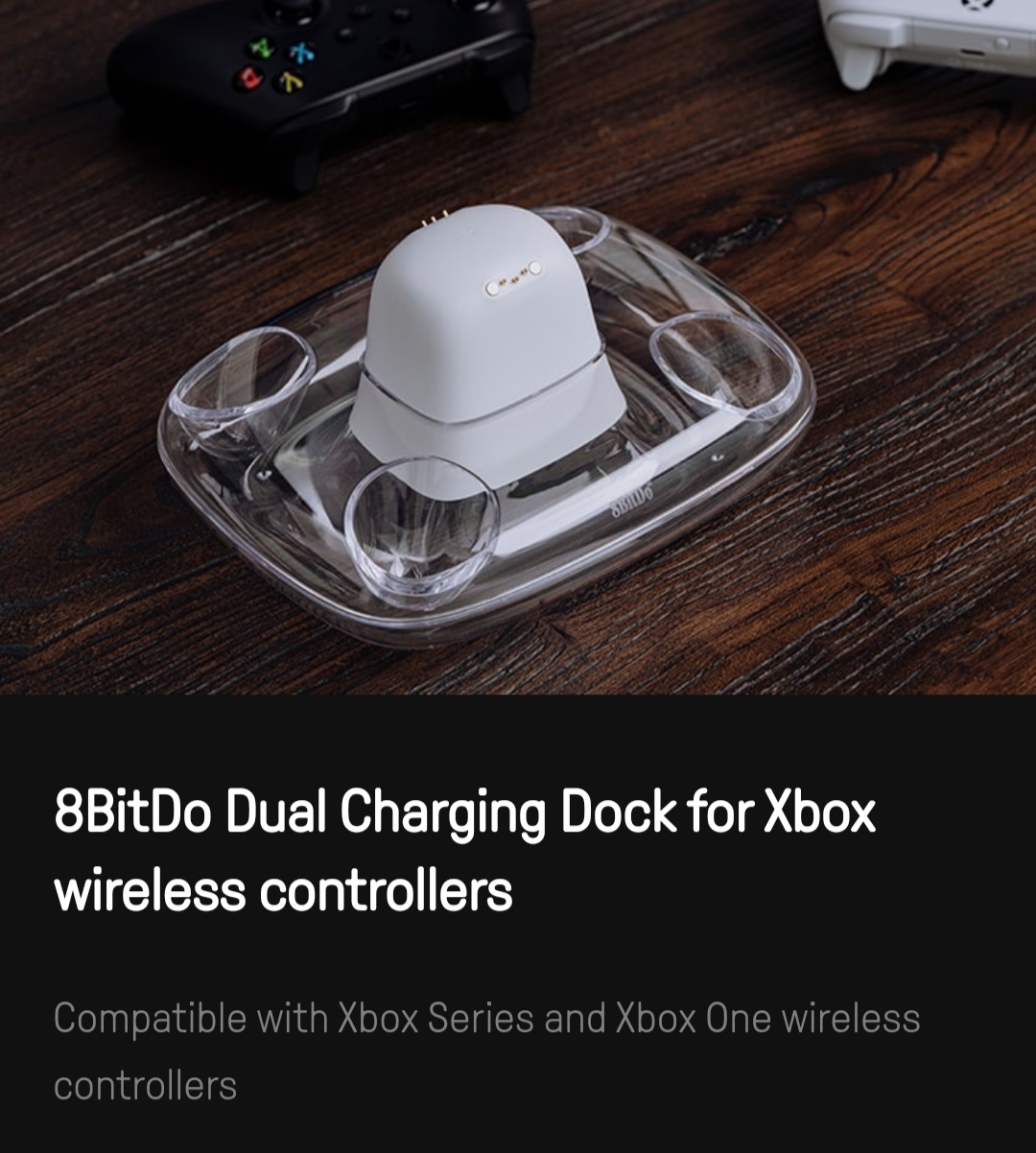 8Bitdo Dual Charging Dock - Xbox-Belchine-1