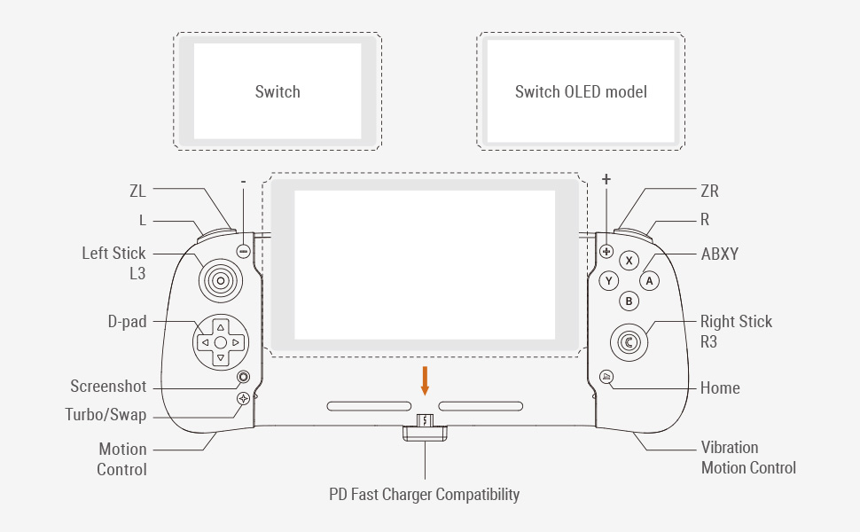 Handheld Controller for Switch-Belchine-3