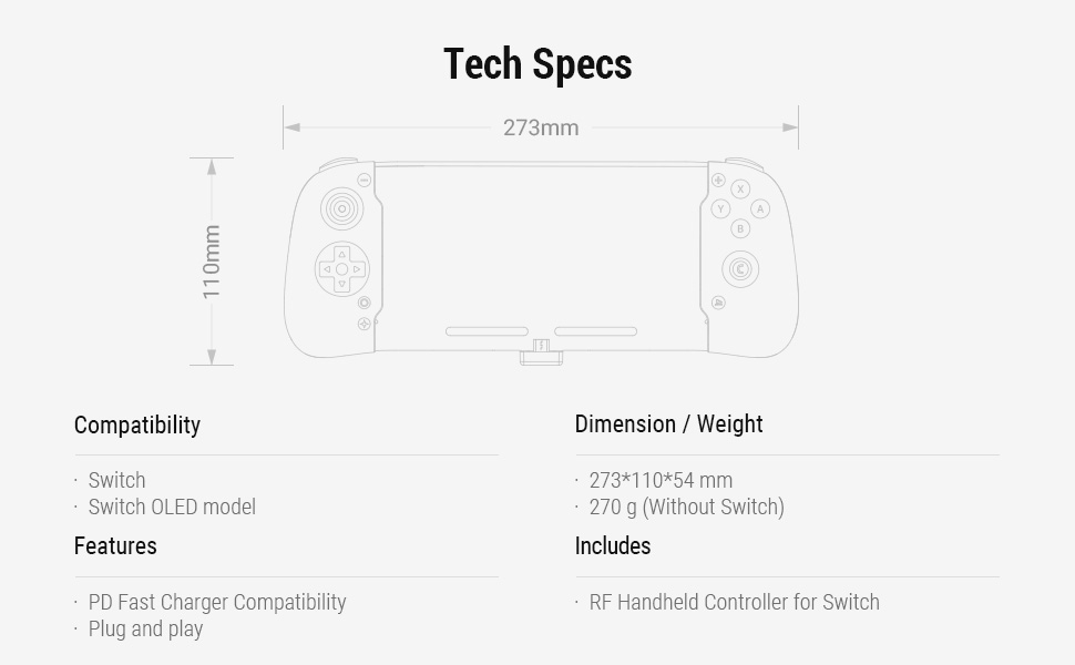 Handheld Controller for Switch-Belchine-7
